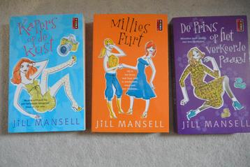 3x Jill Mansell Millies flirt + Kapers op de kust + De prins