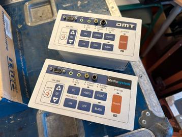 2x DMT presenter controller video switcher