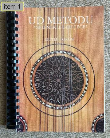 studieboeken voor ud (oud) en Arabische / Turkse muziek