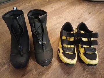 Mountainbike zomer en winterschoenen mt 39