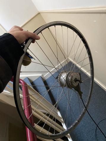 28 inch achterwiel fiets 7 versnellingen Shimano