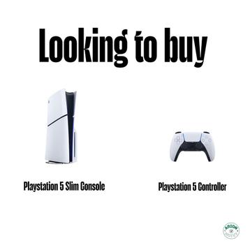 Opzoek naar Playstation 5 en/of PS5 Controller