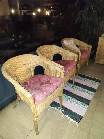 Gratis 3 rotanstoelen op te halen