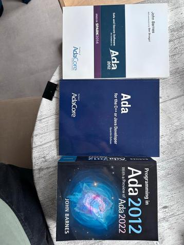 Ada Programmeerboeken - Diverse edities