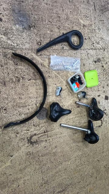 Diverse fiets onderdeel