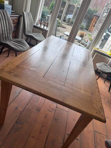 Tafel uitschuifbaar