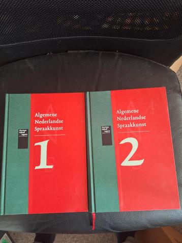 Algemene Nederlandse Spraakkunst - Deel 1 & 2
