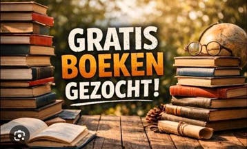 Gratis boeken gezocht
