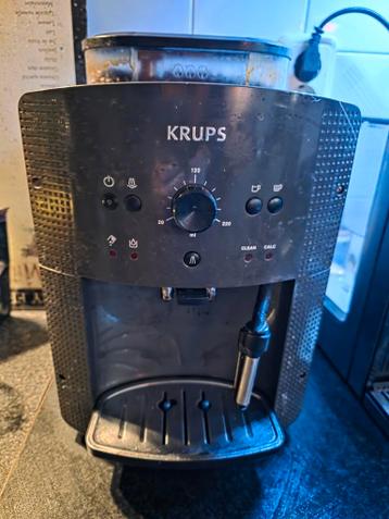 Krupps koffiemachine met storing.