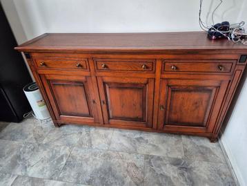 Houten Dressoir met Opbergruimte kersenhout