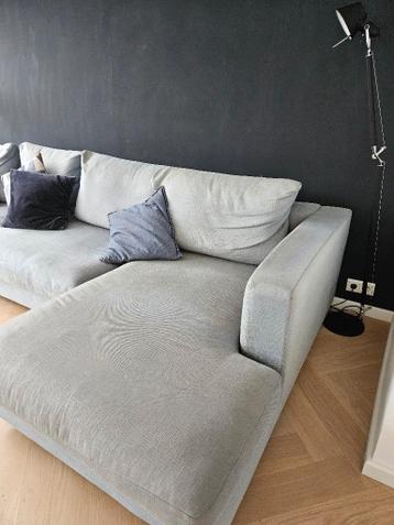 Chaise longue met extra zitstuk