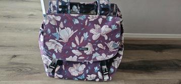 Basil magnolia dubbele fietstassen