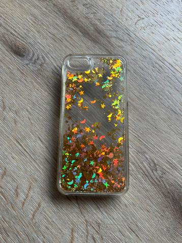 iPhone 5 Hoesje met Glitter Sterren en Maantjes