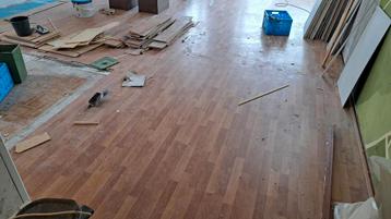 Laminaat plus ondervloer, gratis