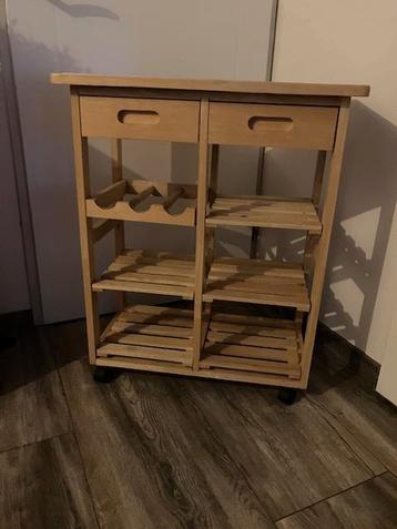 keukentrolley op wieltjes
