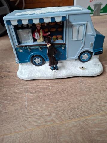 Gratis Kerst mini foodtruck decoratie