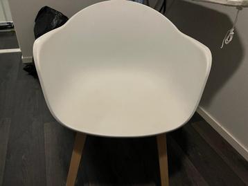 Kuip stoel wit - GRATIS