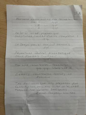 Oude staats bladen 1821-1946 en boeken zie lijst!