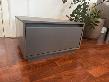 VidaXL Salontafel Grenenhout Grijs 55x56x32 cm