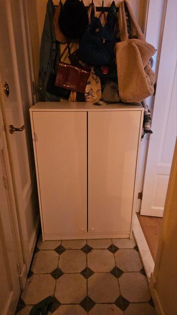 IKEA Kleppstad schoenenkast wit
