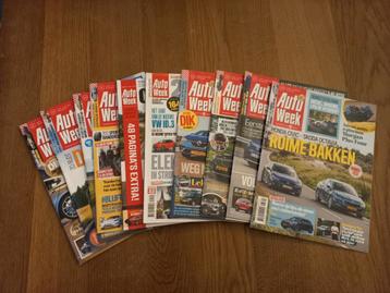 AutoWeek tijdschriften - 10 tijdschriften uit 2019 en 2020