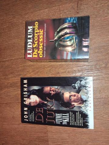 15 boeken van Ludlum en John Grisham gratis afhalen