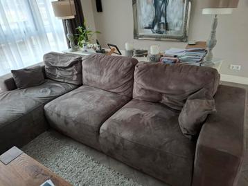 Bankstel met chaisse longue