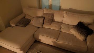 GRATIS af te halen: L-vormige bank 280cm breed!