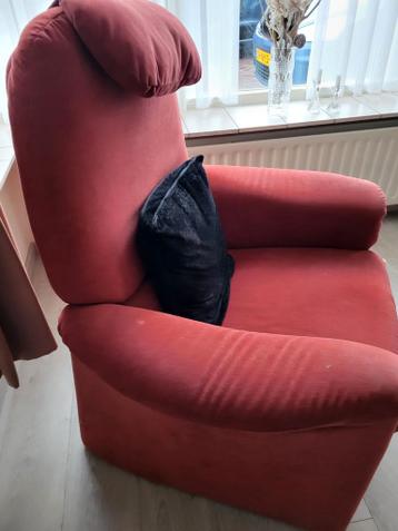 Makkelijke fauteuil.