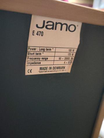 Jamo 470 3-weg zuil speakers 100 wattcc