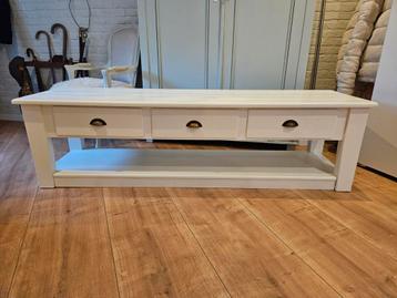 ‼️GRATIS‼️ Landelijke tv-kast / sidetable - Brocante stijl