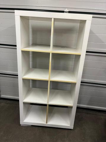 IKEA KALLAX BOEKENKAST GEBRUIKT WIT