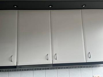 Witte Keukenkasten Massief Hout - Facet Rand