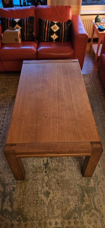 Gratis 7/8feb ophalen massief houten salontafel
