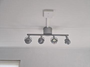 GRATIS plafondlamp met 4 spotjes (56 cm breed)