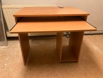 Klein bureau met uitschuifblad - 80x60x72cm