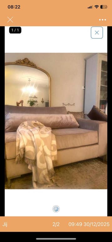Gratis af te halen beige bank
