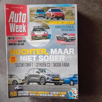 Een heel jaargang van het tijdschrift autoweek (2025)