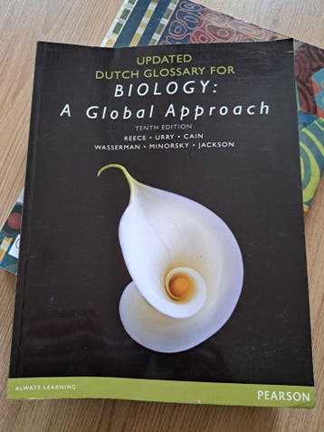 Biologie woordenlijst: A Global Approach