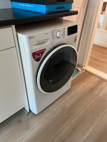 LG 9/5kg was-droogcombinatie - let op: maakt herrie!