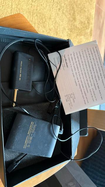 Oude Draadloze Microfoon Set