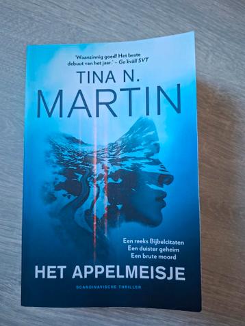 Boek Tina N. Martin het appelmeisje Scandinavische Thriller