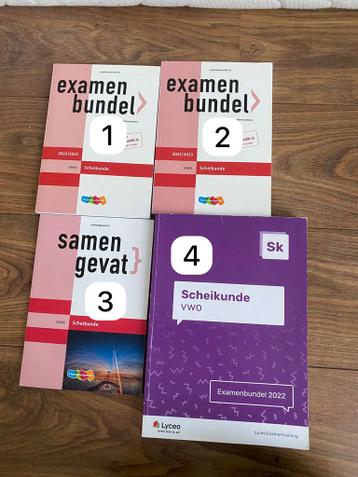 GRATIS, in Vleuten: Exambundels en samengevat Scheikunde VWO
