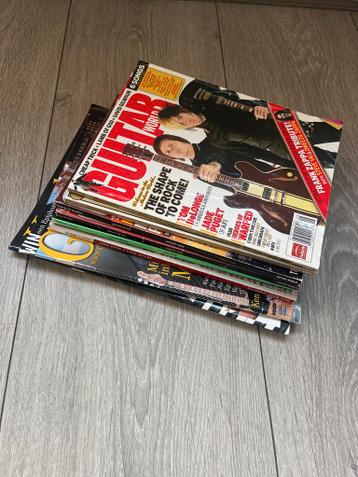 Stapel Muziek Tijdschriften - Guitar World & Meer