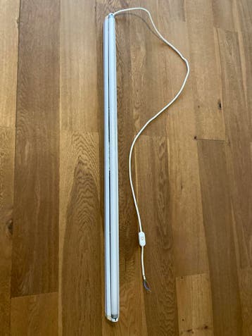 Plafondlamp met TL-buis - 125cm