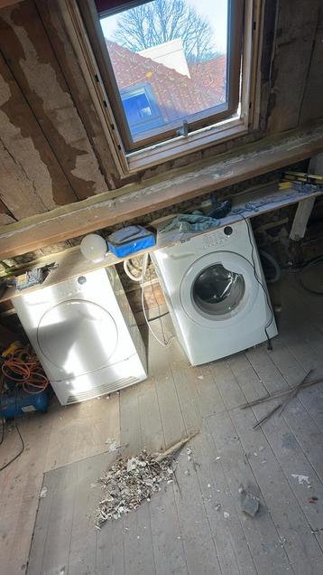 Wasmachine en Droger Set Zanussi