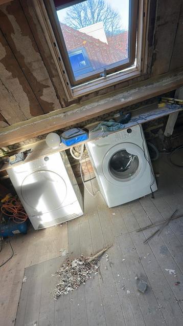 Droger en wasmachine set