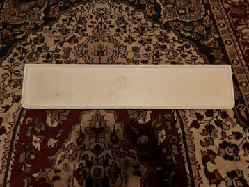 Wandplank / Sideboard Badkamer - Wit - 60cm