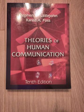 Theories of Human Communication - Stephen Littlejohn