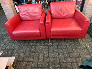 2 rode fauteuils, gratis af te halen in Bunde